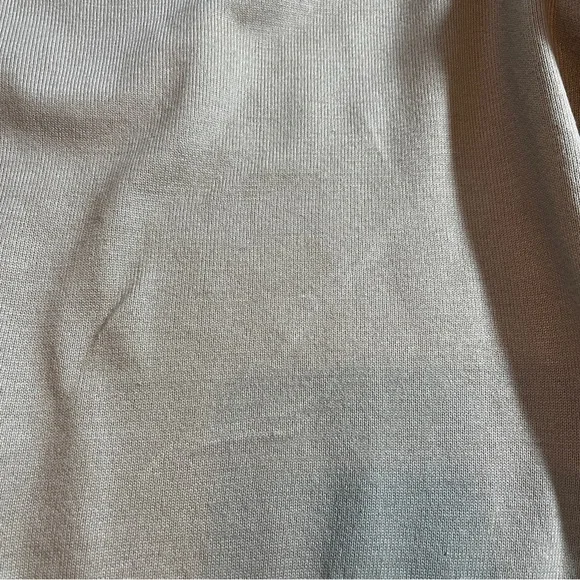 Strut & Bolt Tan Dramatic Statement Ruffle Sleeve Top Women's L Mob Wife - Picture 8 of 13